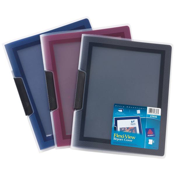 Flexi-View Report Cover, Swing Clip, 1 Cover